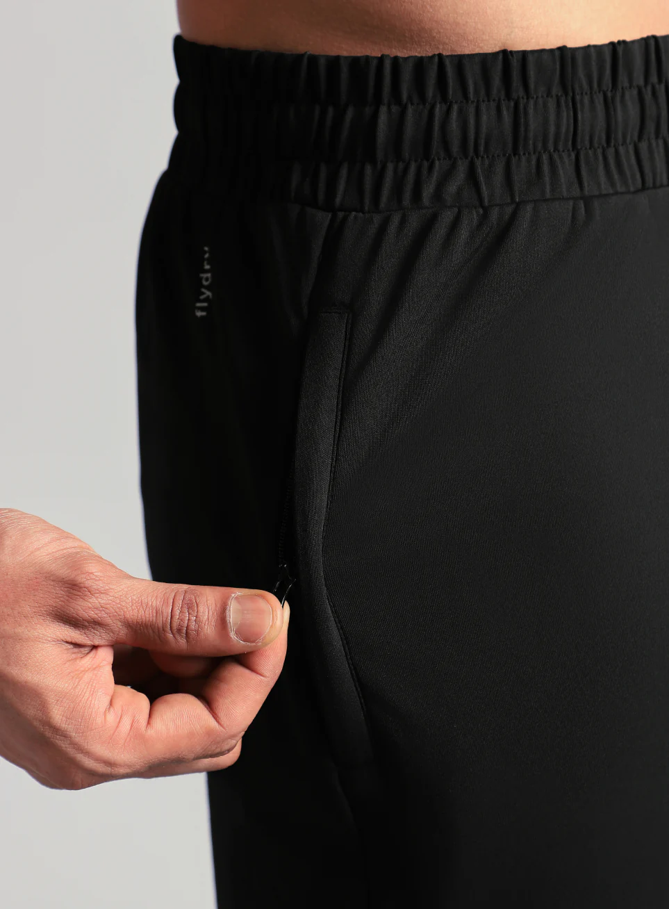 Men's Black Power Pop Active Joggers - Image 7