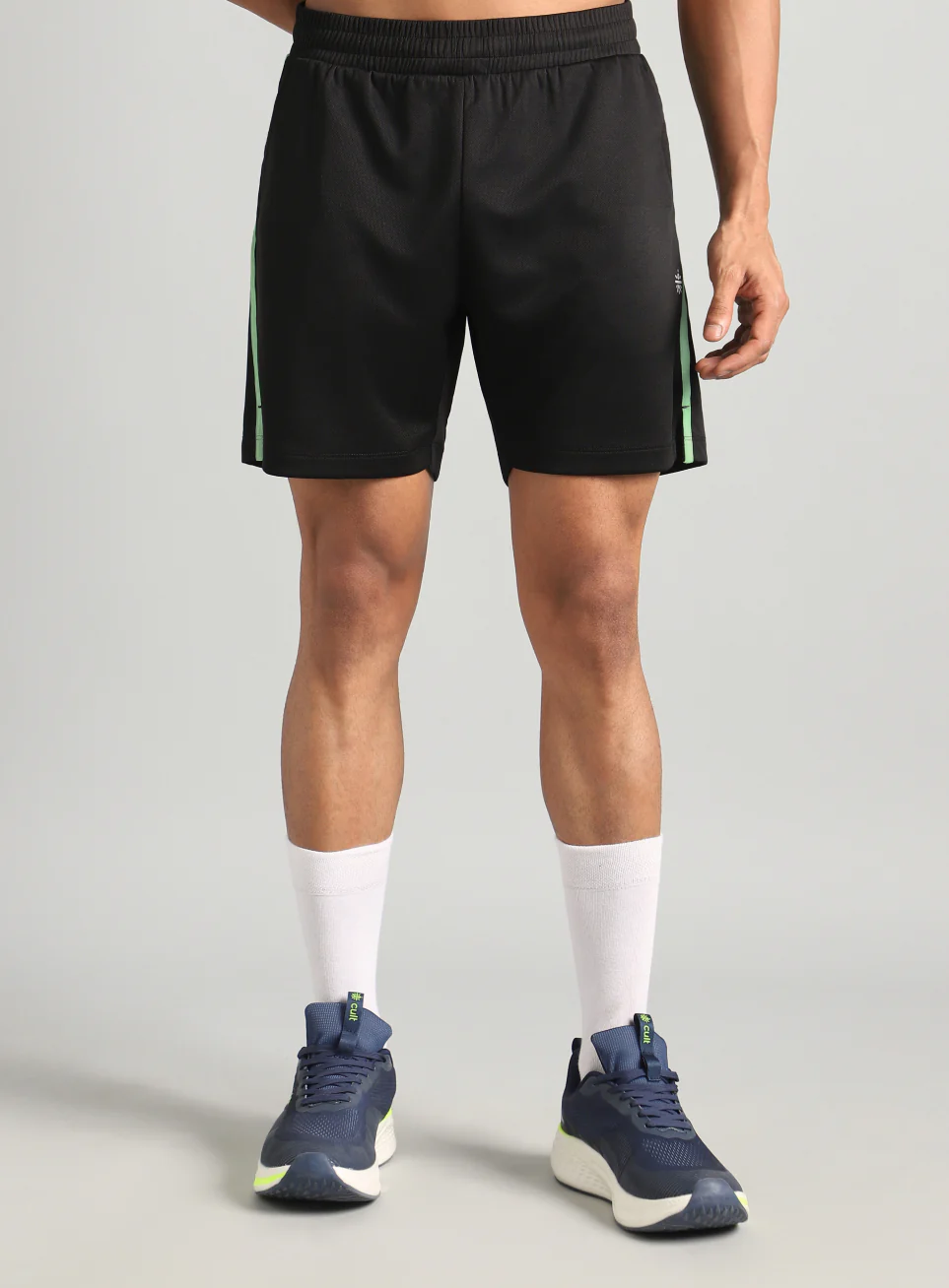 Men's Black Power Pop Active Shorts - Image 4