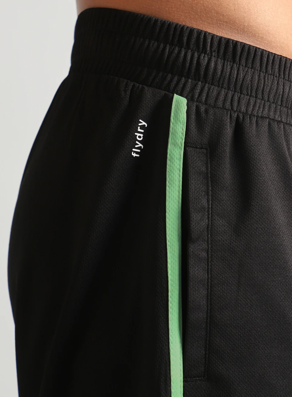 Men's Black Power Pop Active Shorts - Image 8