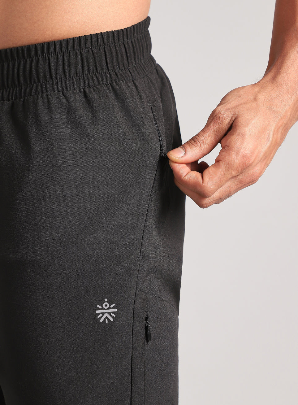 Men's Black Pro Movement Runner's Trackpants - Image 7