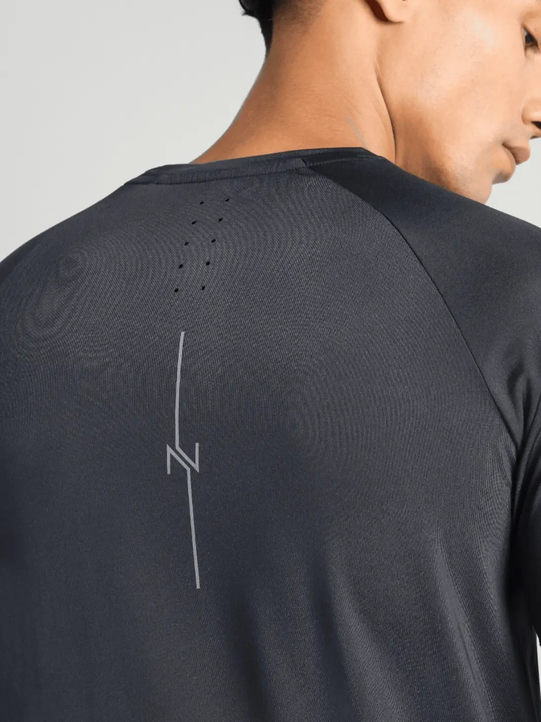 Men's Black Pro Run Athlete T-shirt - Image 8