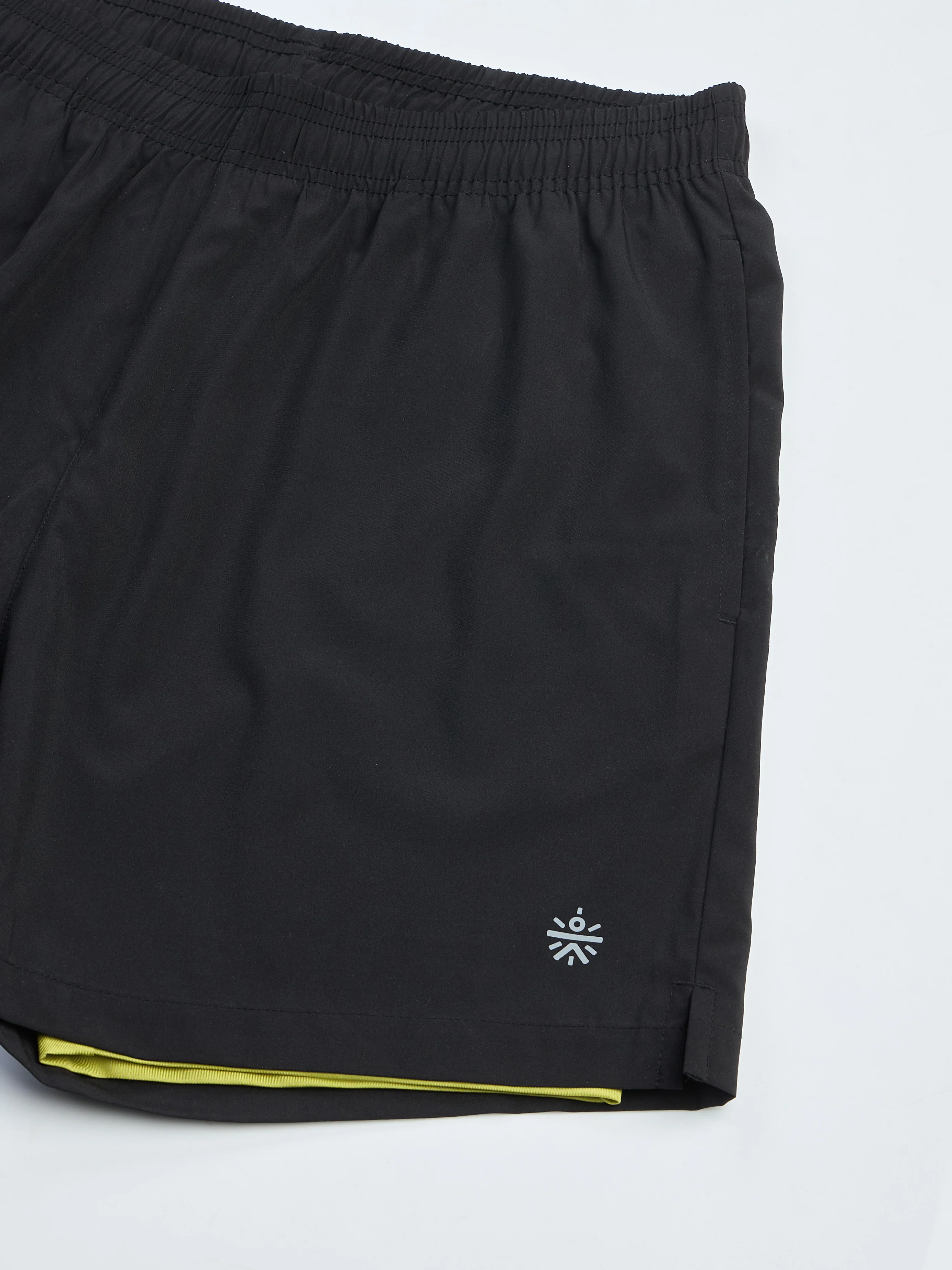 Men's Black Run Elevate Shorts - Image 10