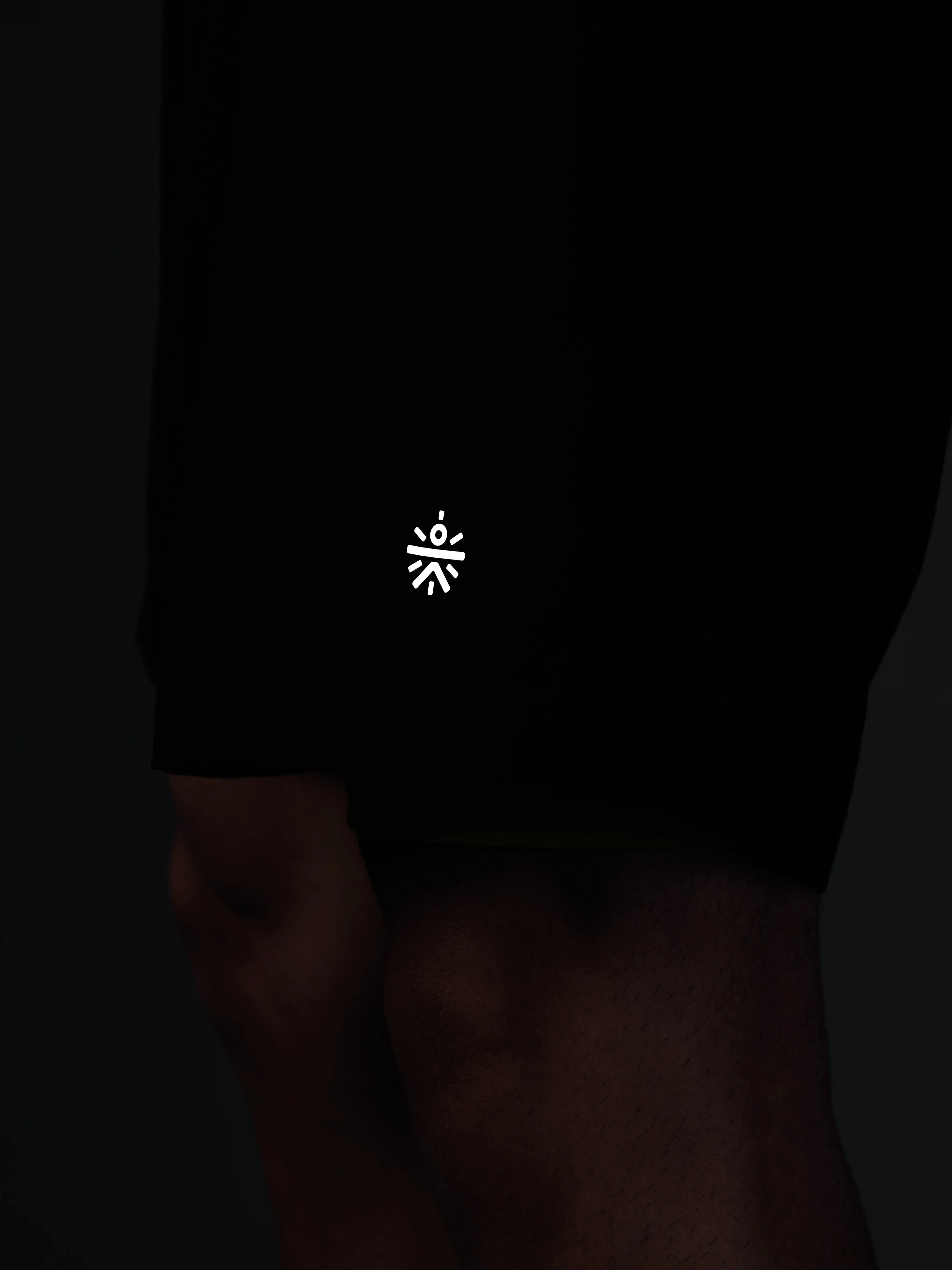 Men's Black Run Elevate Shorts - Image 9