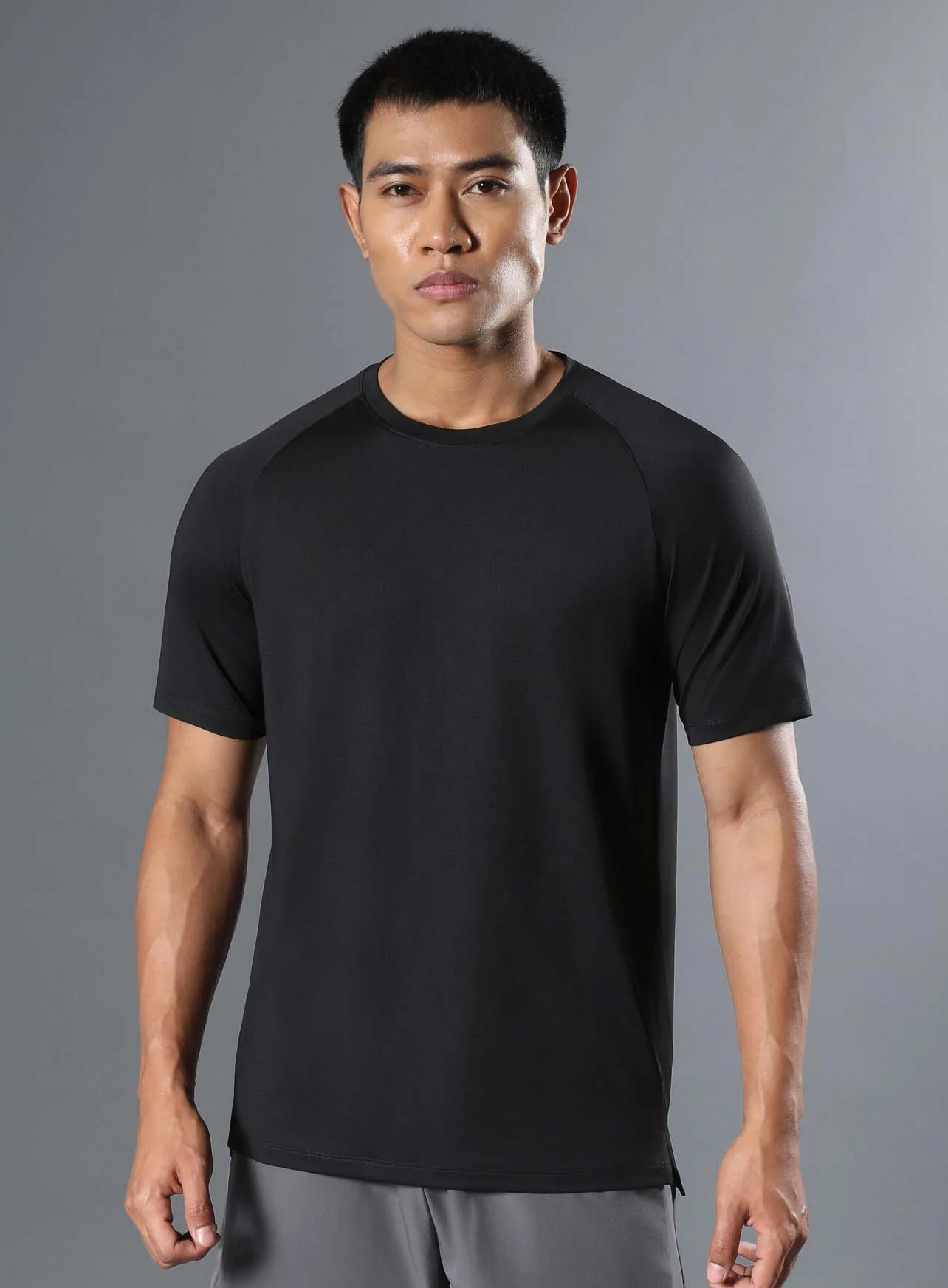 Men's Black Run Forward T-shirt - Image 4