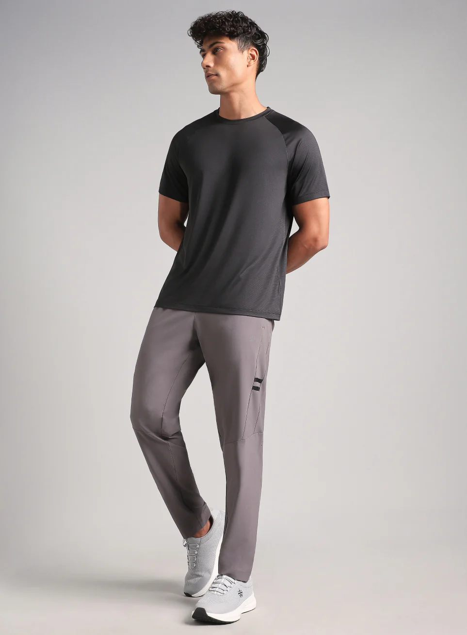 Men's Black Run Forward T-Shirt - Image 3