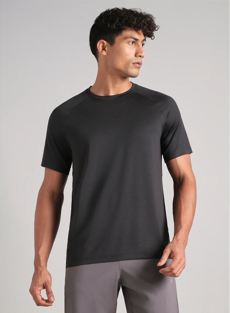 Men's Black Run Forward T-Shirt - Image 4