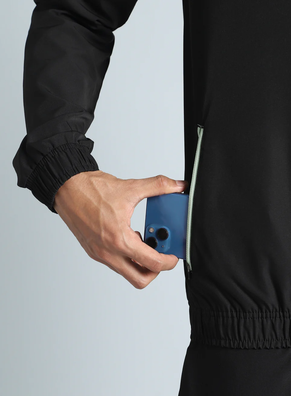 Men's Black Runner's Favourite Lightweight Jacket - Image 10