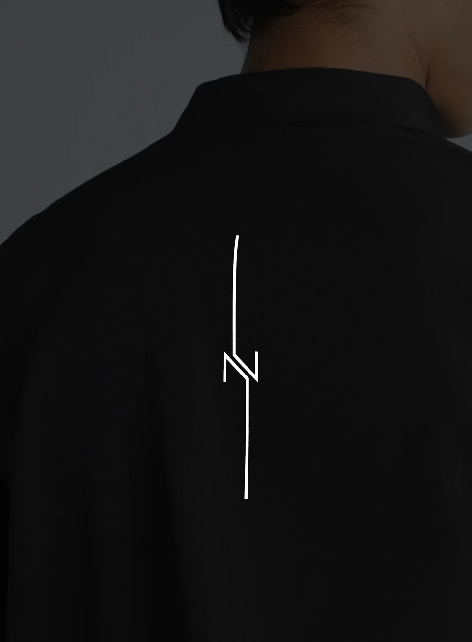 Men's Black Runner's Favourite Lightweight Jacket - Image 12
