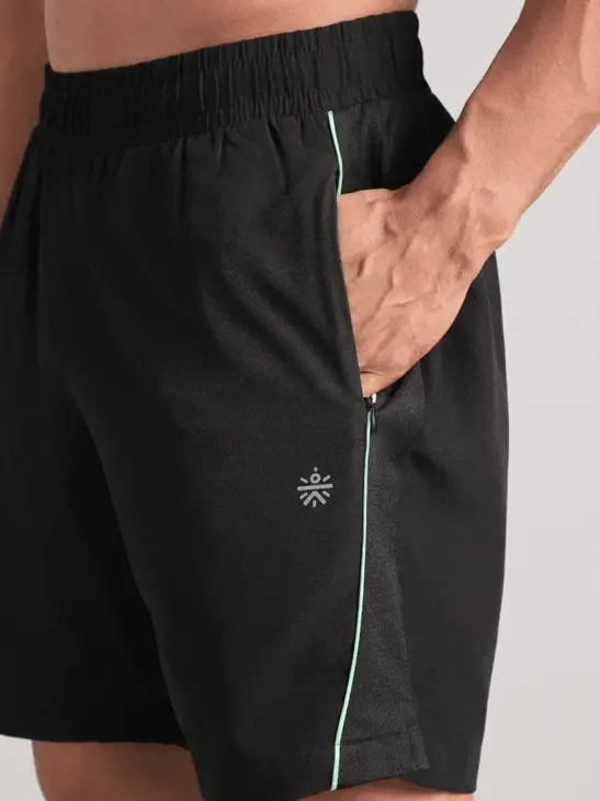 Men's Black Runner's Sprint Shorts - Image 7