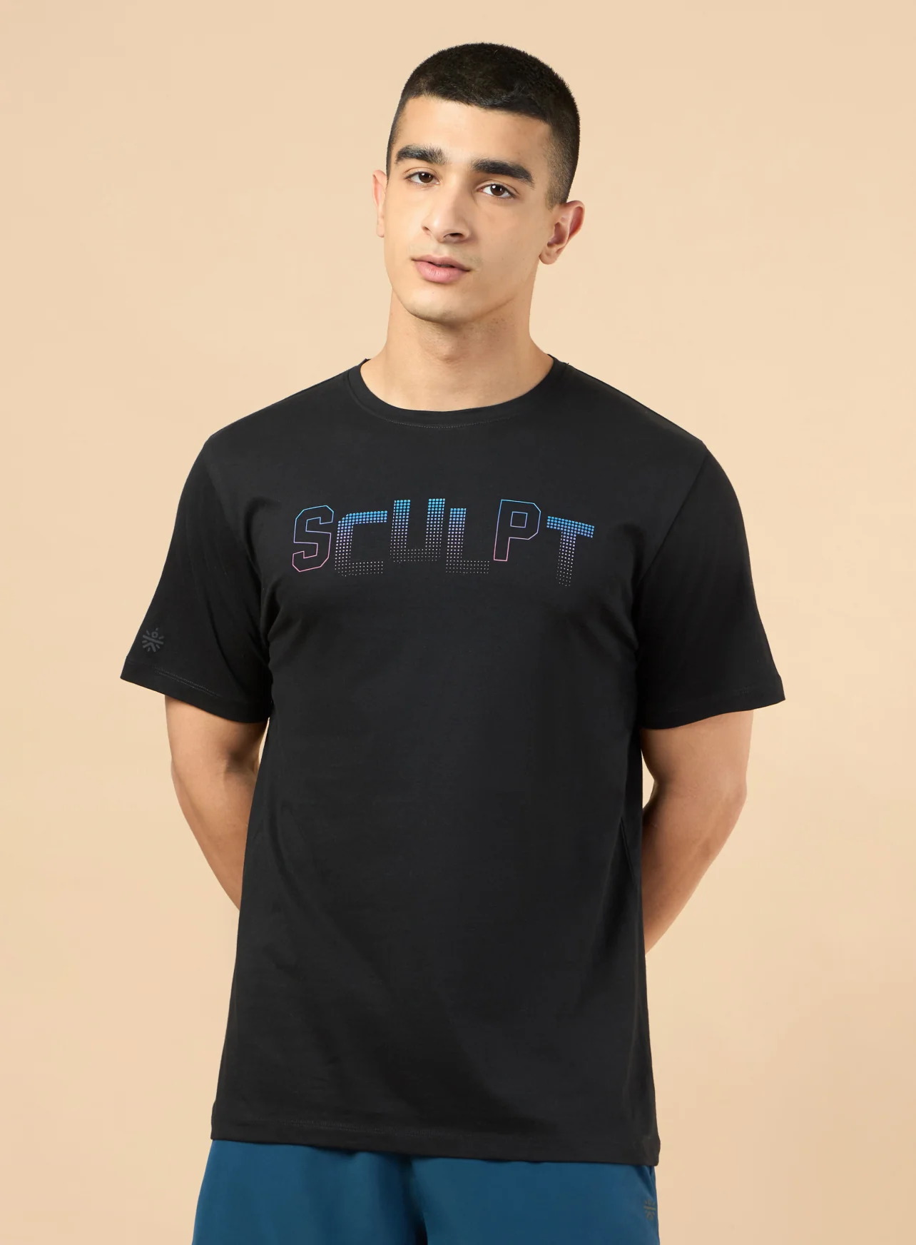 Men's Black Sculpt Graphic T-shirt - Image 5