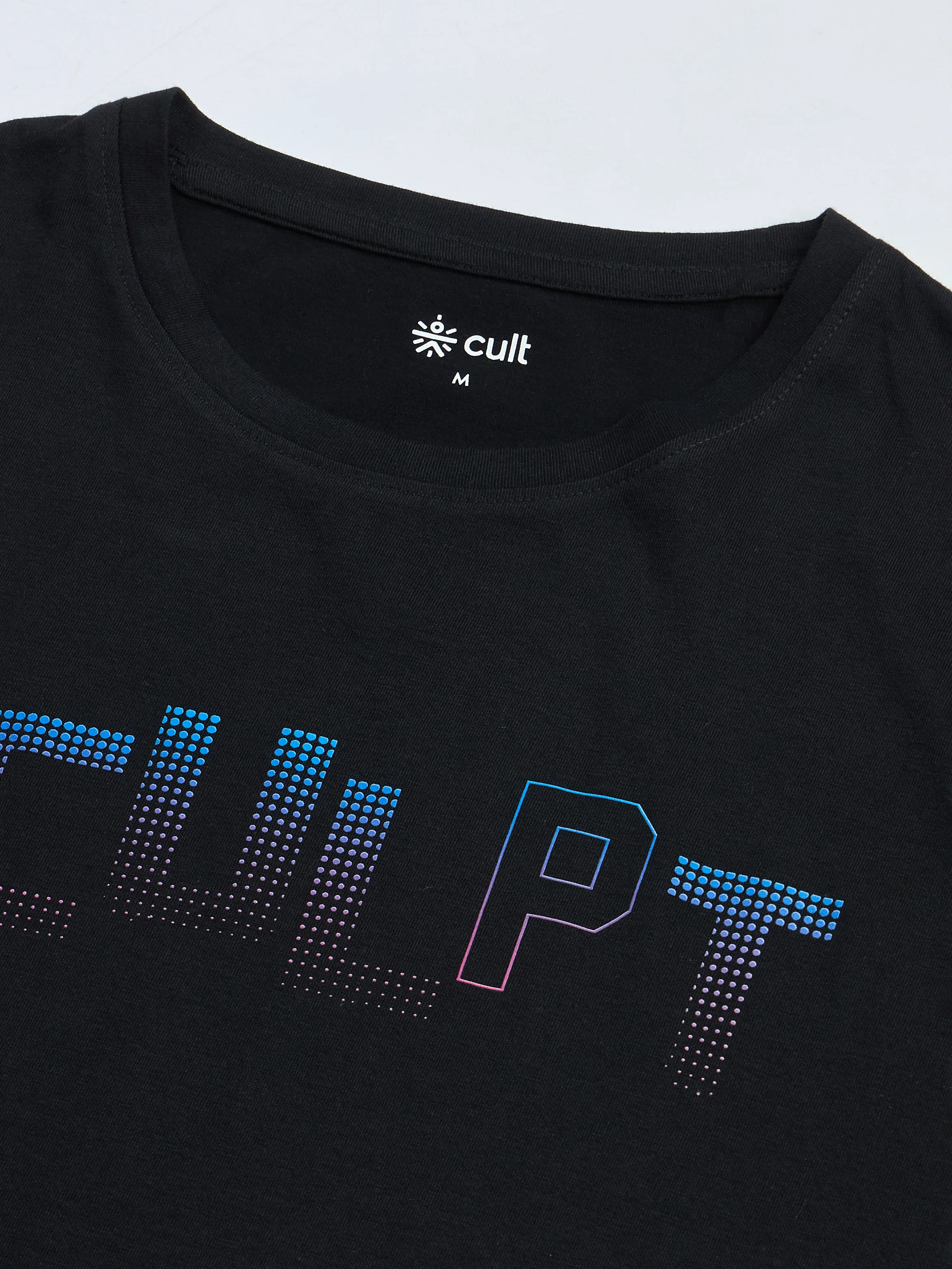 Men's Black Sculpt Graphic T-shirt - Image 9