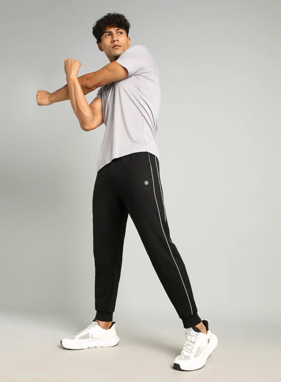 Men's Black Sculpt Training Joggers - Image 2