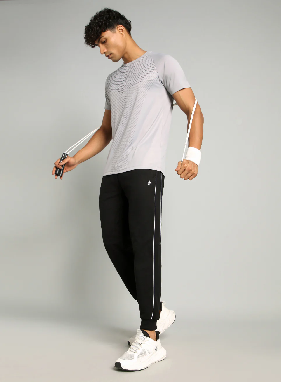 Men's Black Sculpt Training Joggers - Image 3