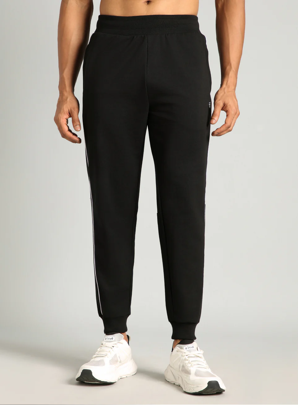 Men's Black Sculpt Training Joggers - Image 4