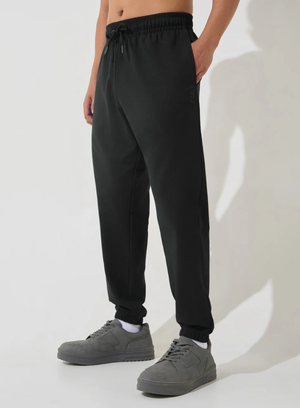Men's Black Soft Form Classic Joggers - Image 5