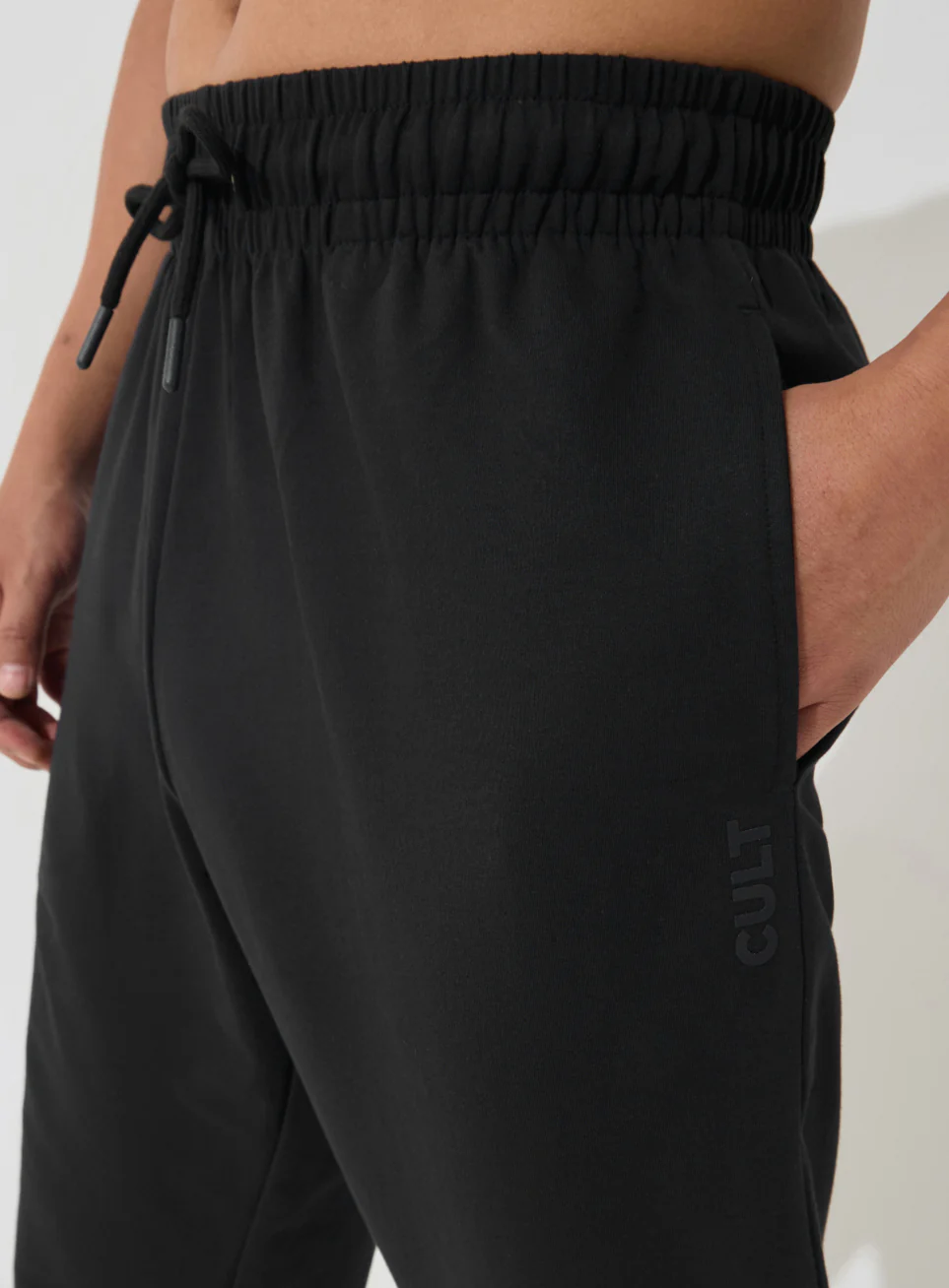 Men's Black Soft Form Classic Joggers - Image 7