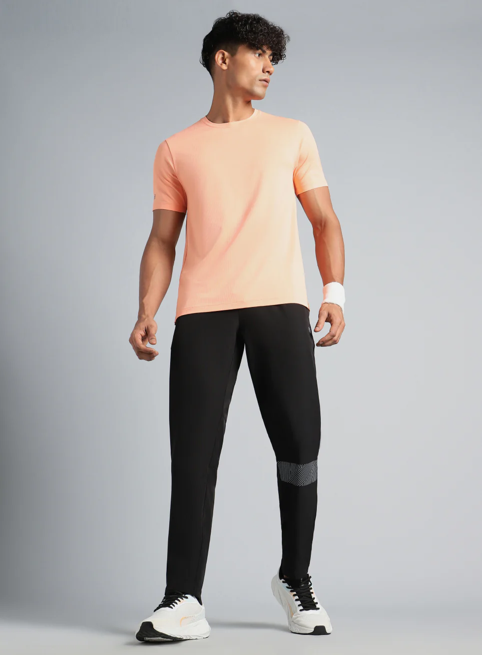 Men's Black Speed Run Trackpants - Image 3