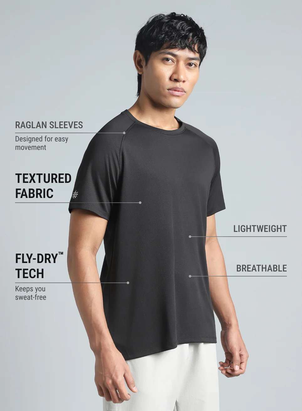 Men's Black Speed Up T-shirt - Image 5