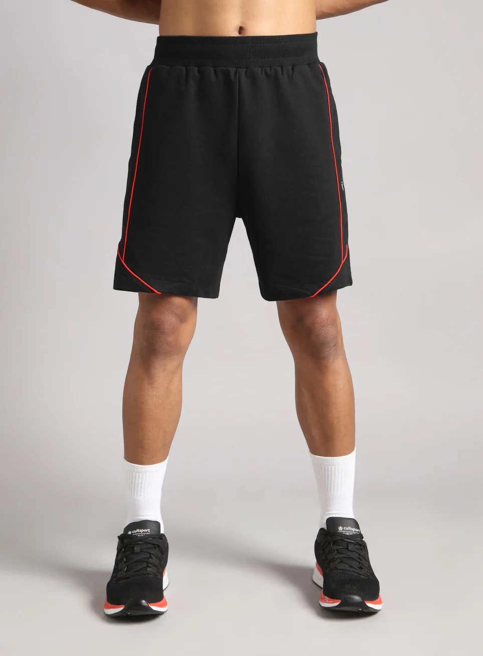 Men's Black Sports Club Shorts - Image 10