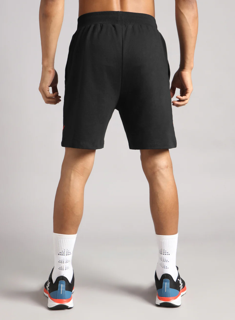 Men's Black Sports Club Shorts - Image 6