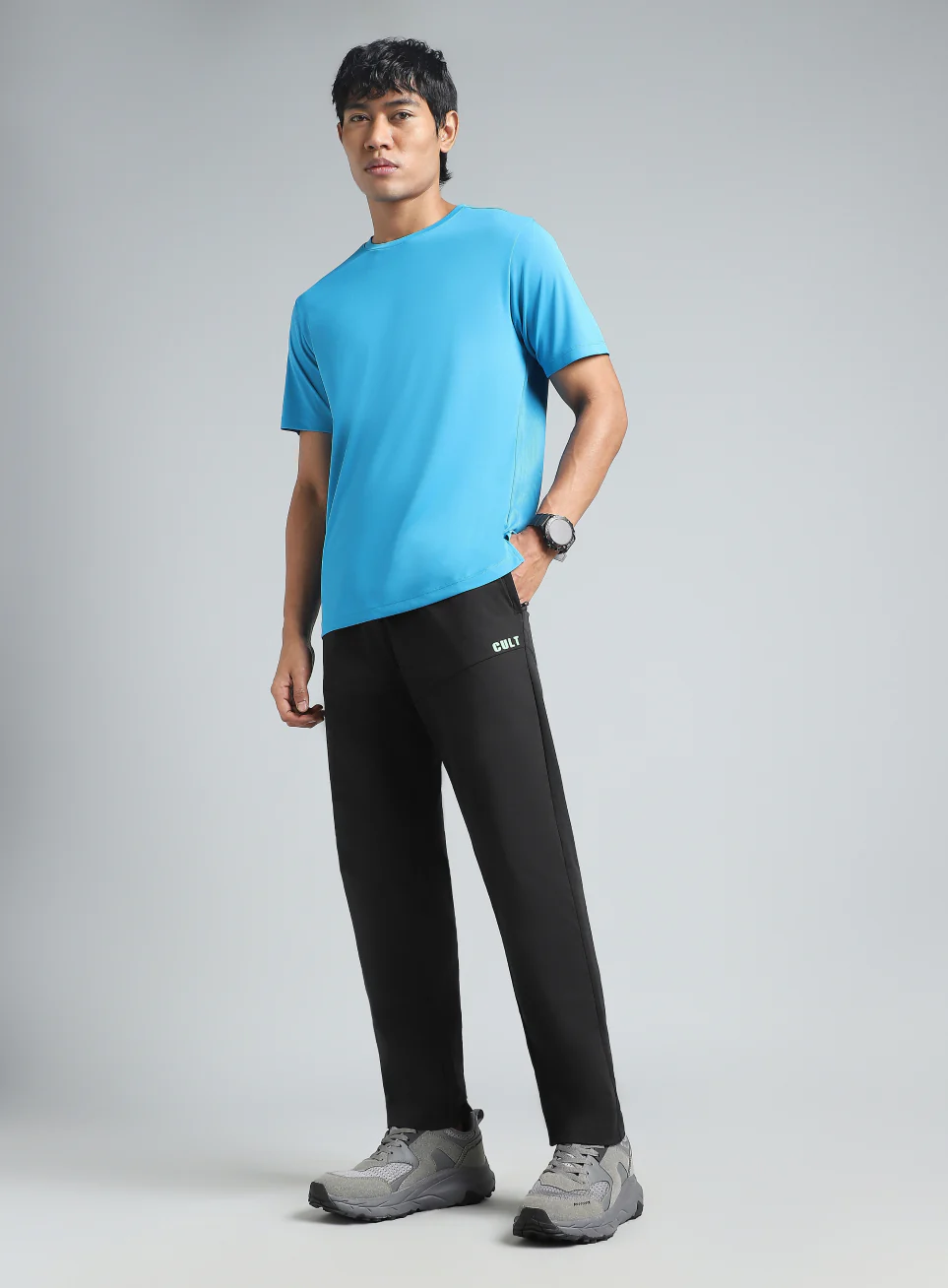 Men's Black Trail Blaze Outdoor Trackpants - Image 3