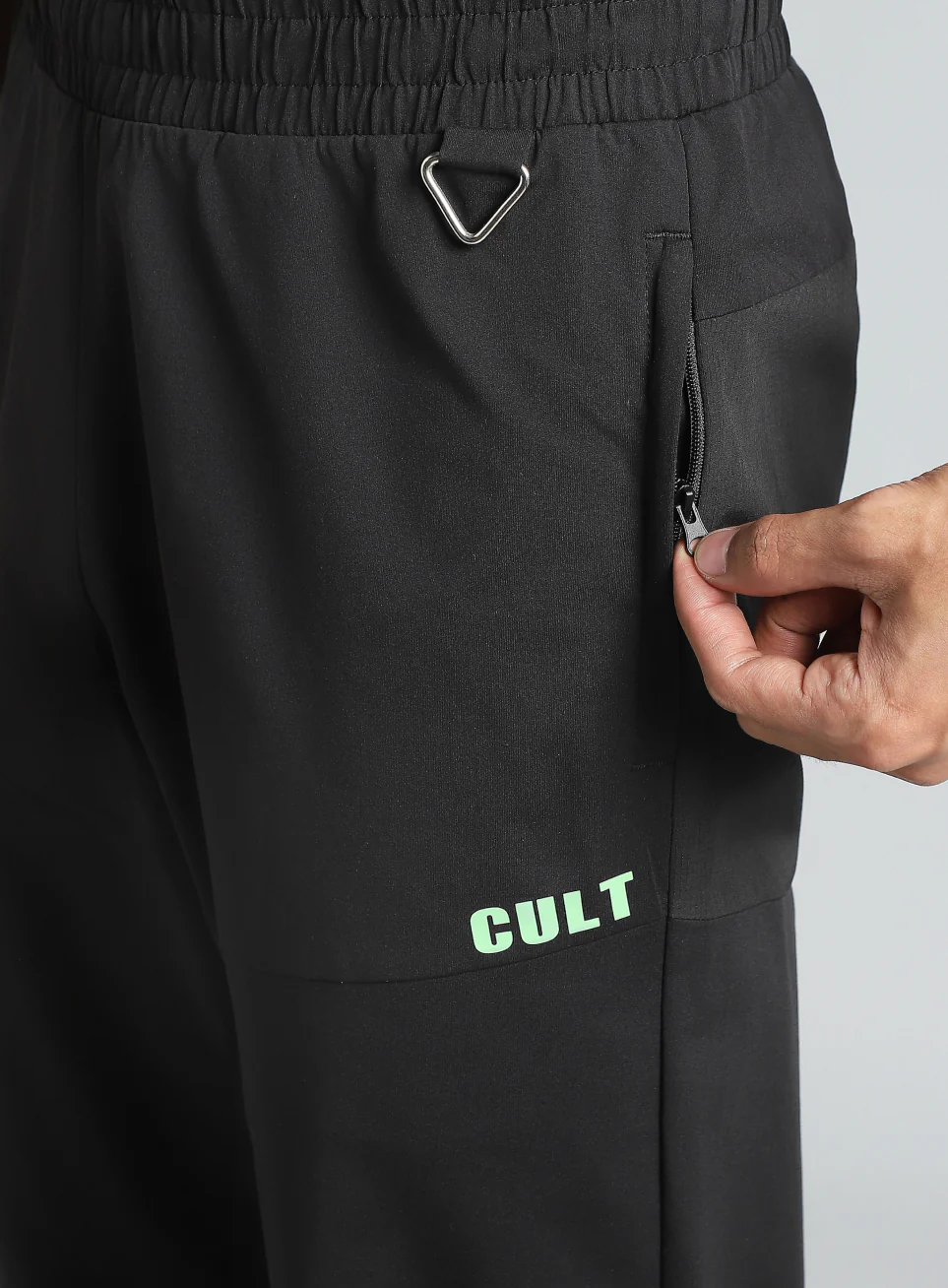 Men's Black Trail Blaze Outdoor Trackpants - Image 9
