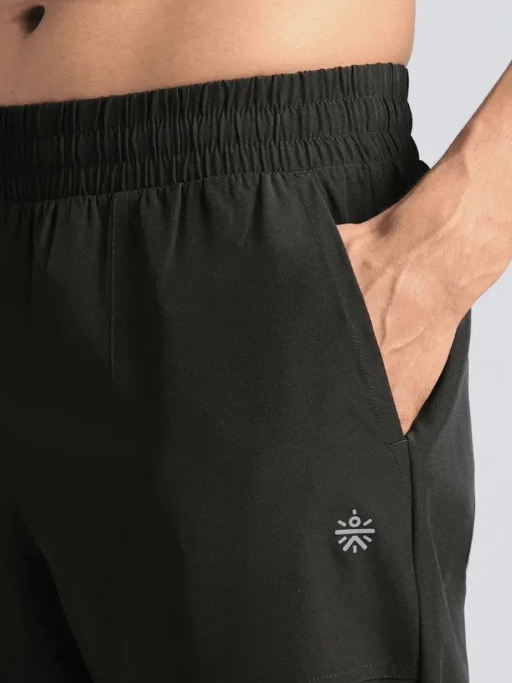 Men's Black Trail Run Trackpants - Image 7