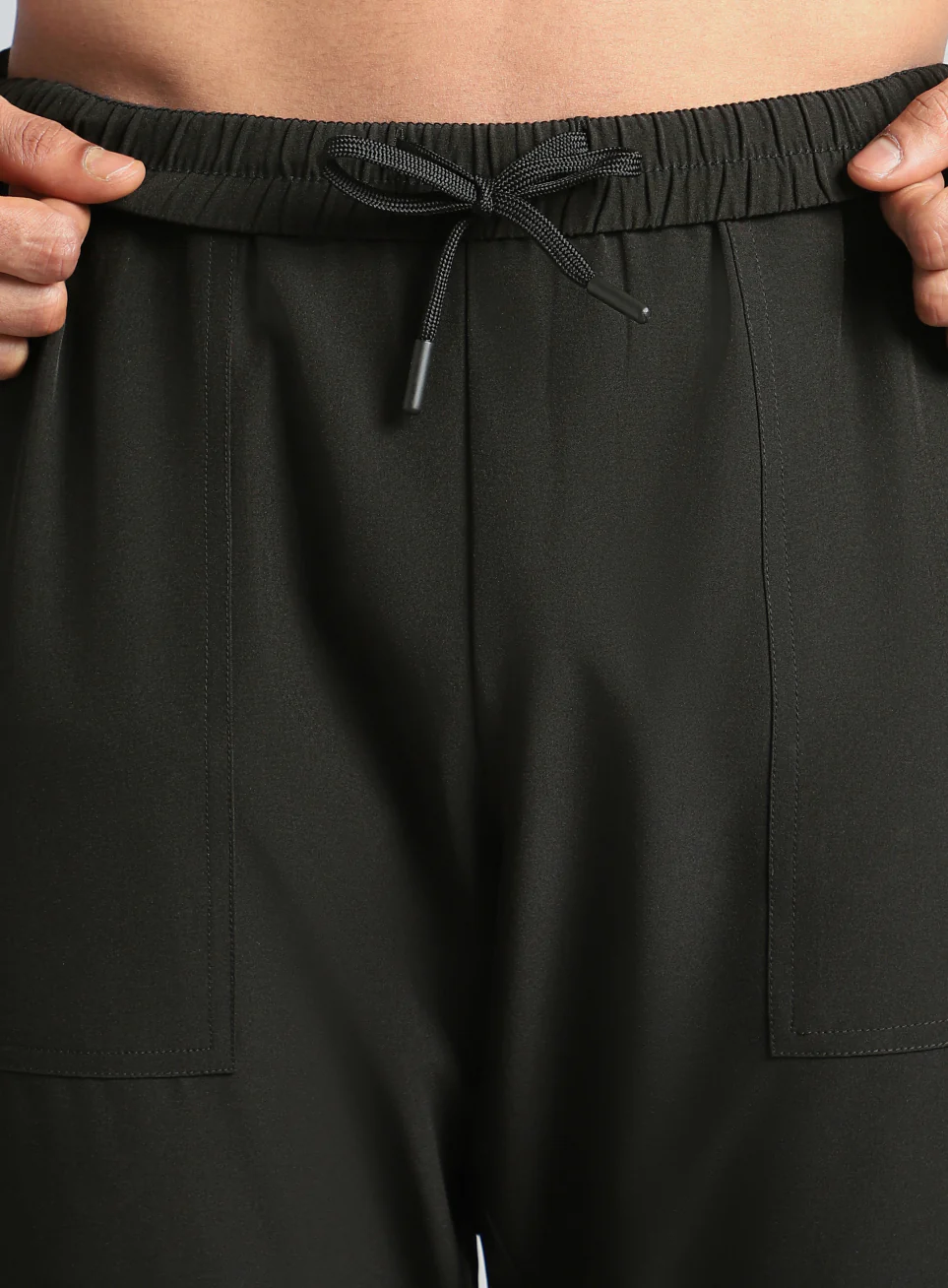 Men's Black Trail Run Trackpants - Image 9