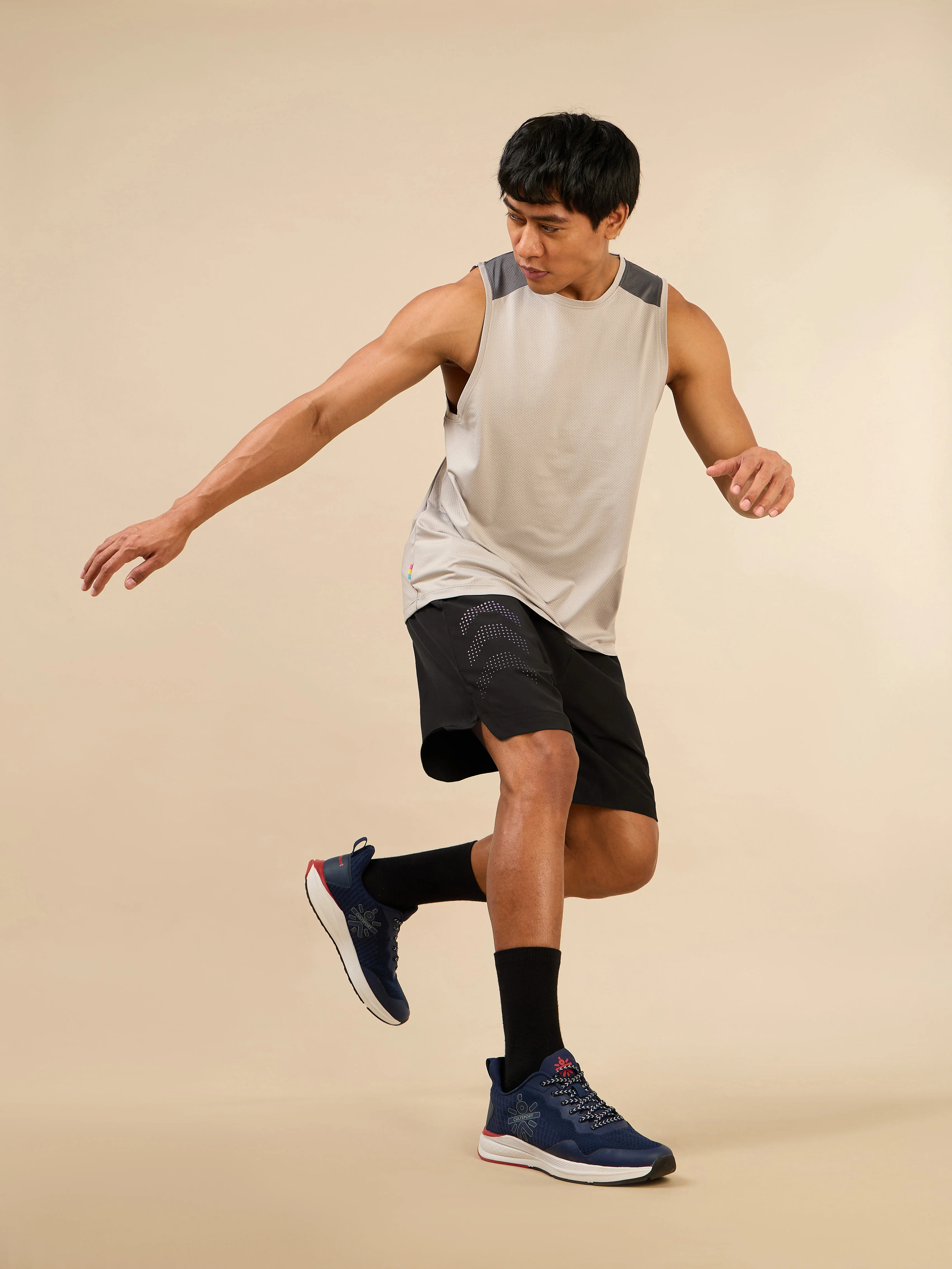 Men's Black Train Impact Shorts - Image 2