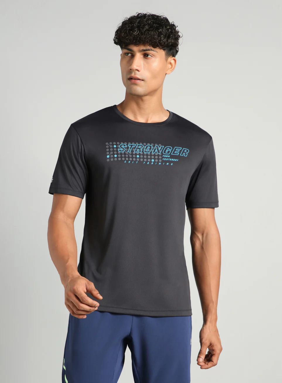 Men's Black Train Stronger T-shirt - Image 4