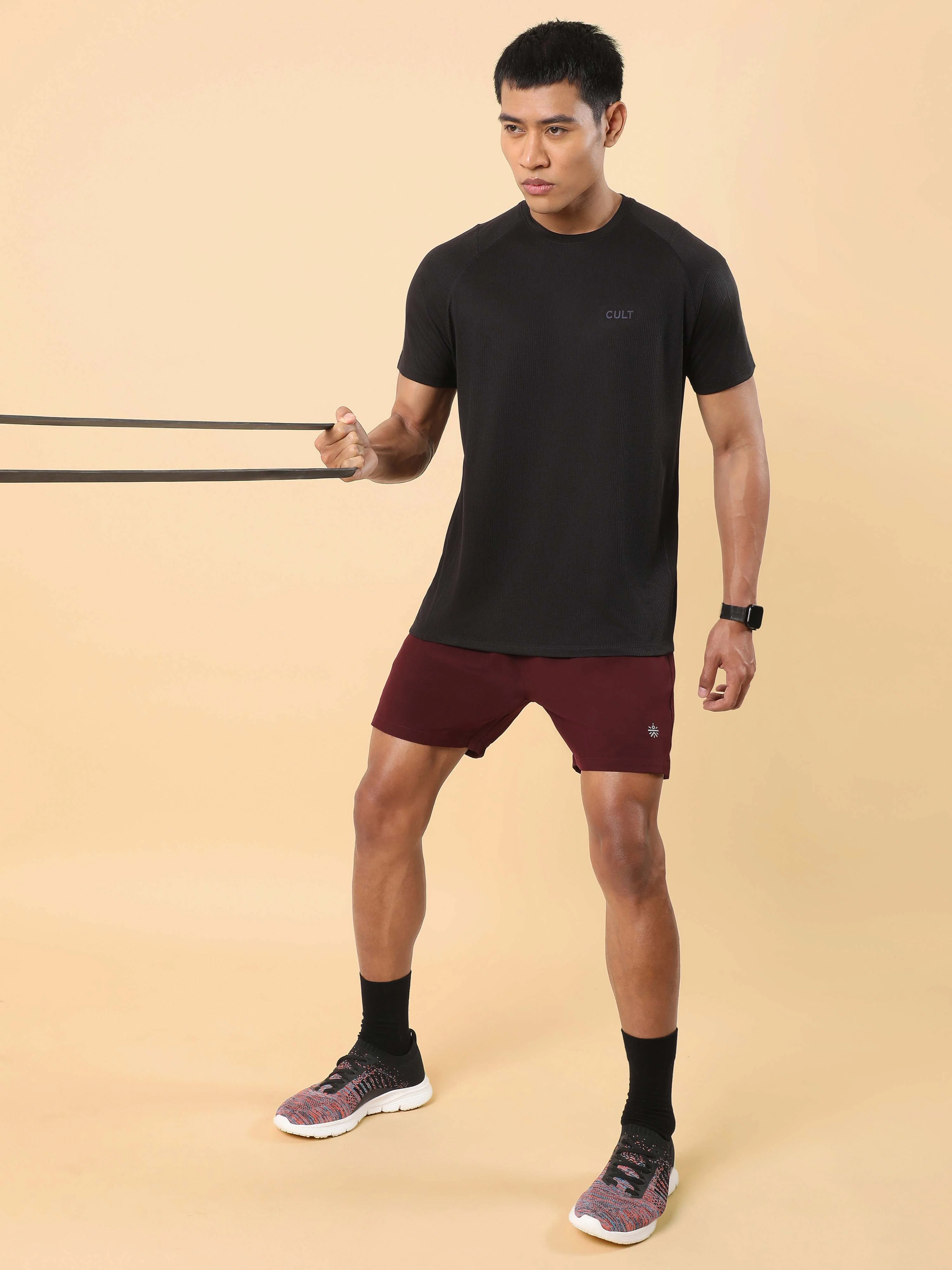 Men's Black Training All Form T-shirt - Image 3