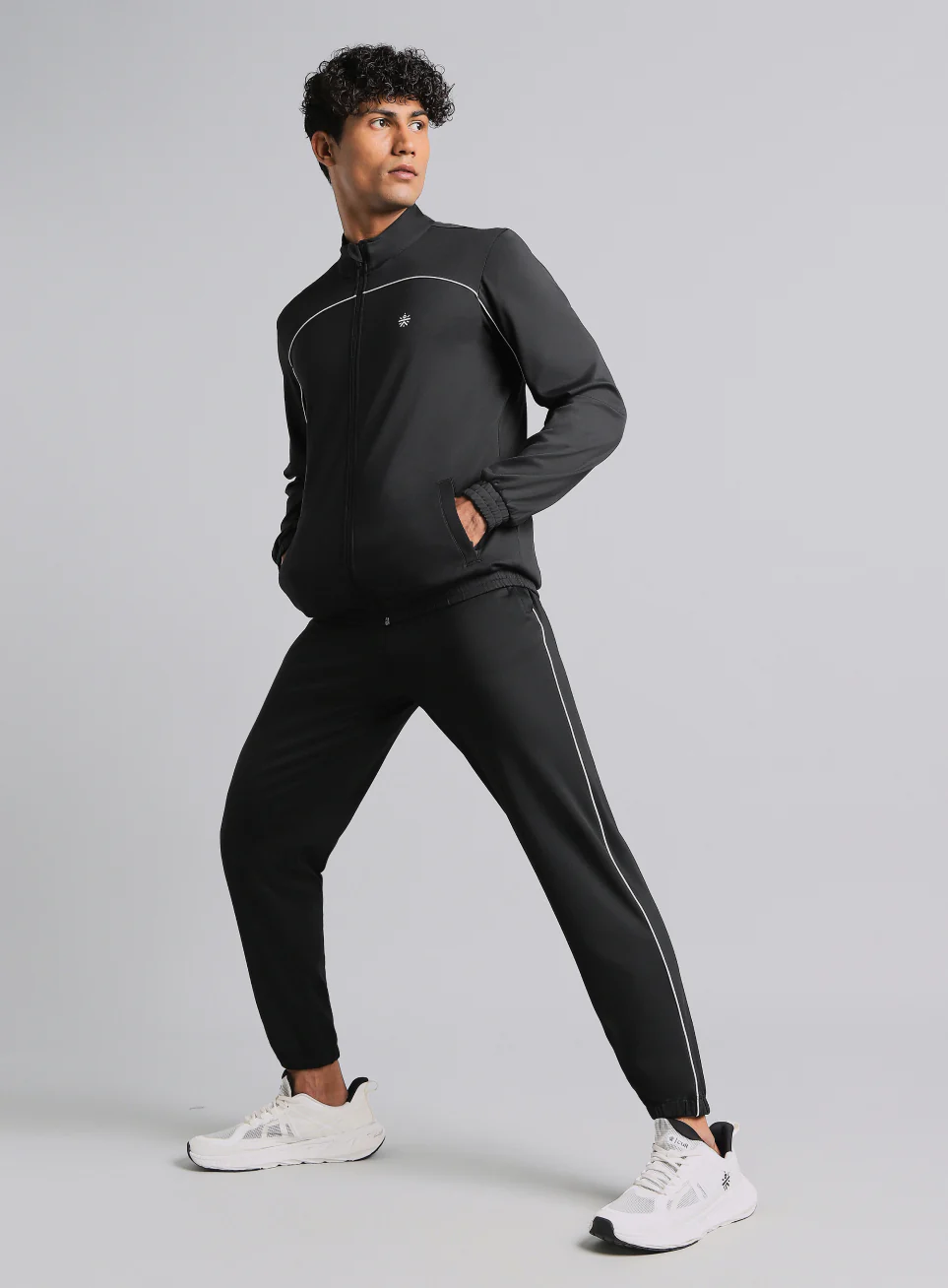 Men's Black Training All Format Tracksuit - Image 3