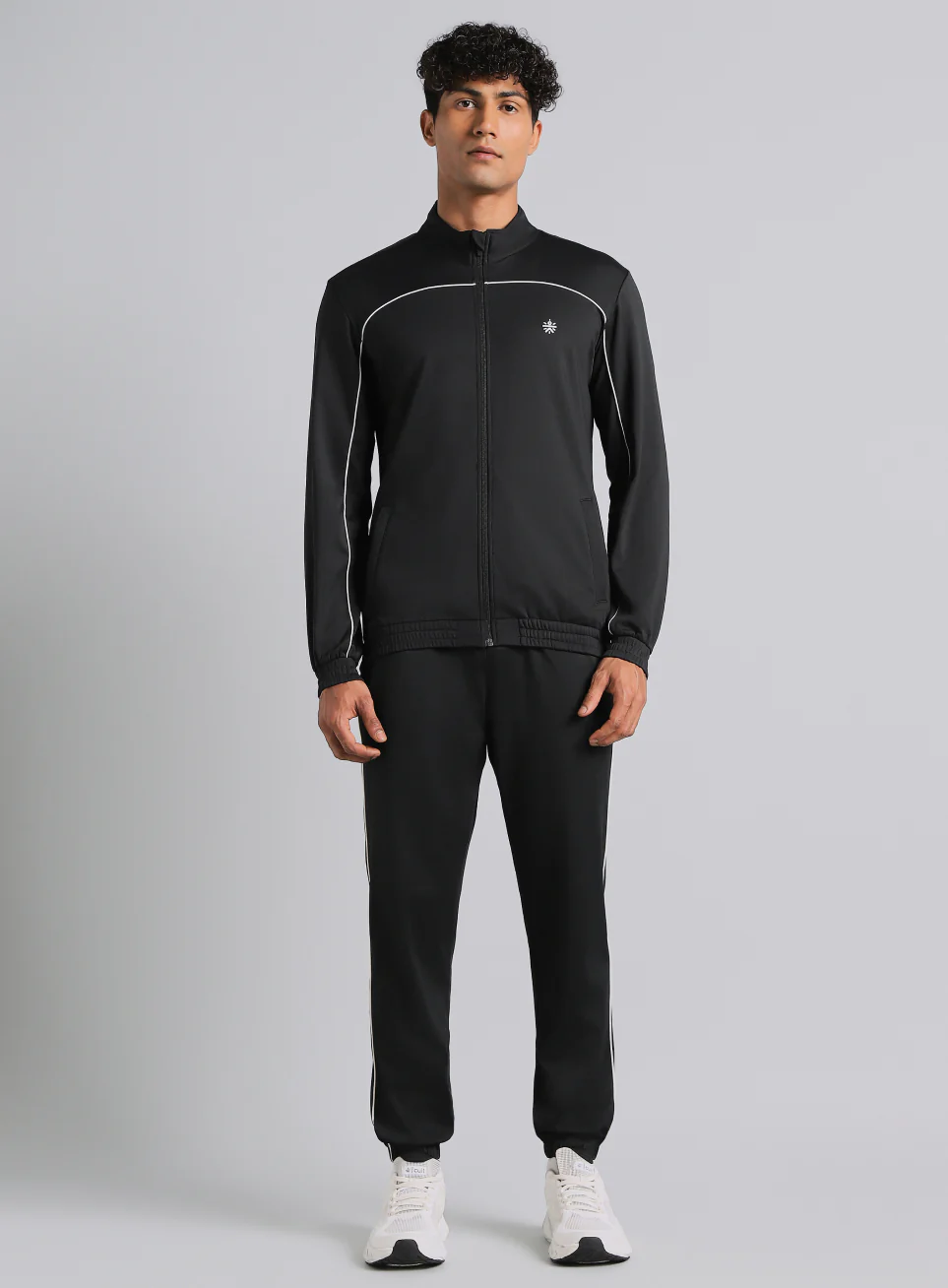 Men's Black Training All Format Tracksuit - Image 4