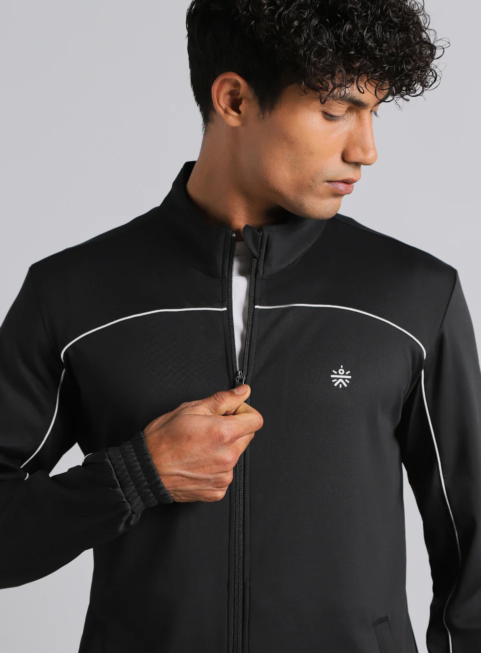Men's Black Training All Format Tracksuit - Image 8