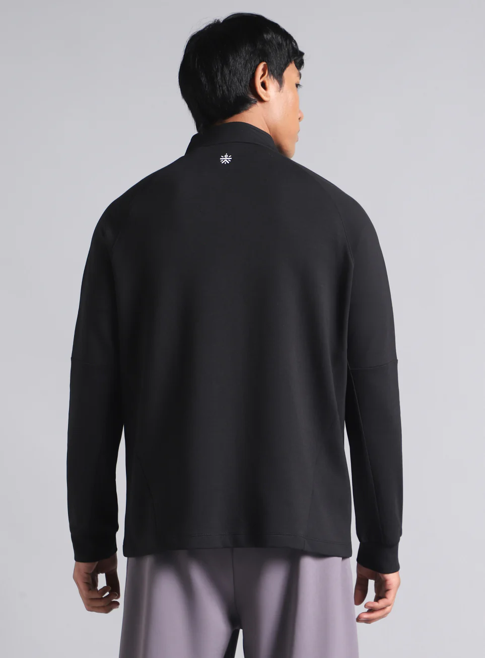 Men's Black Training Essential Mid Layer Jacket - Image 6