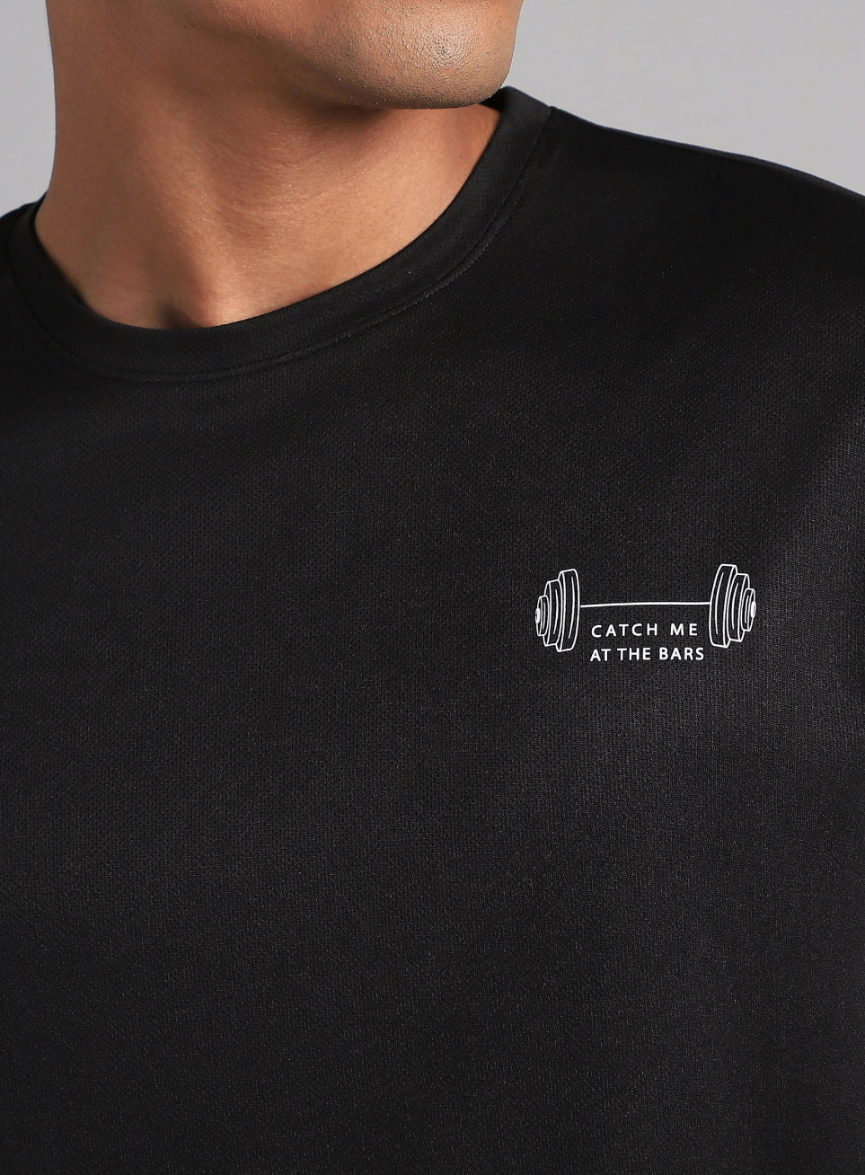 Men's Black Training Graphic T-Shirt - Image 7
