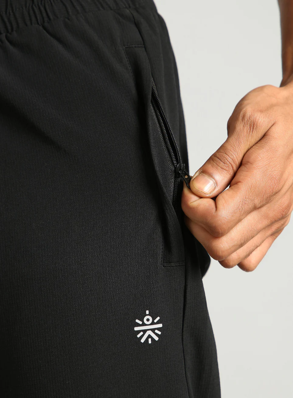 Men's Black Training Move Up Training Trackpants - Image 7