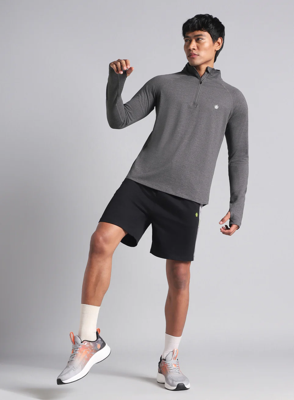 Men's Black Training Sculpted All Weather Jacket - Image 3
