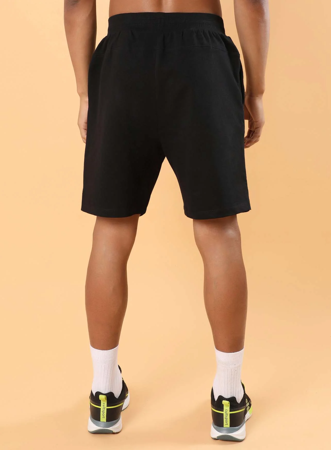 Men's Black Training Sculpted Shorts - Image 6
