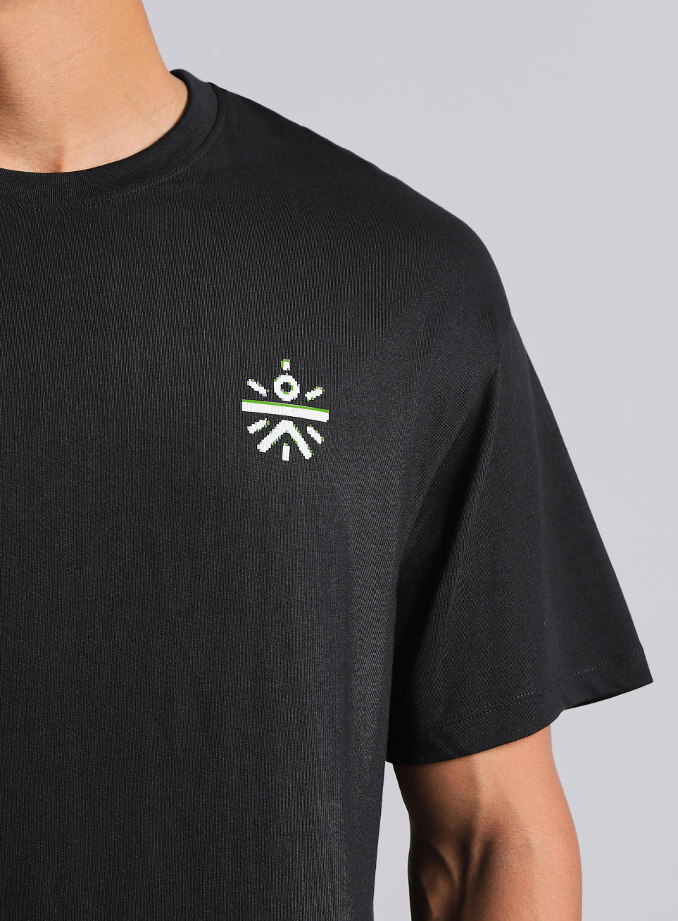 Men's Black True Athletics Graphic Relaxed Fit T-shirt - Image 8