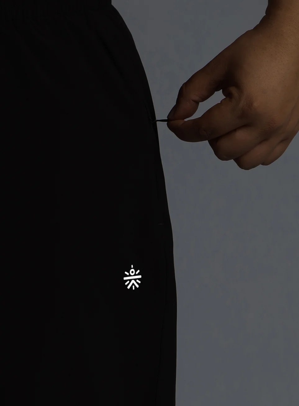 Men's Black Ultimate Running Plus Size Trackpants - Image 8
