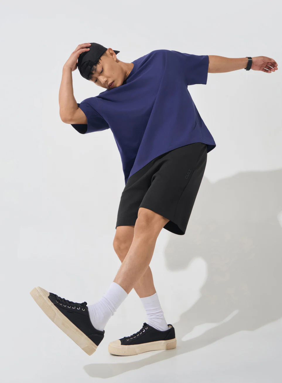 Men's Black Ultra Luxe Classic Shorts - Image 3