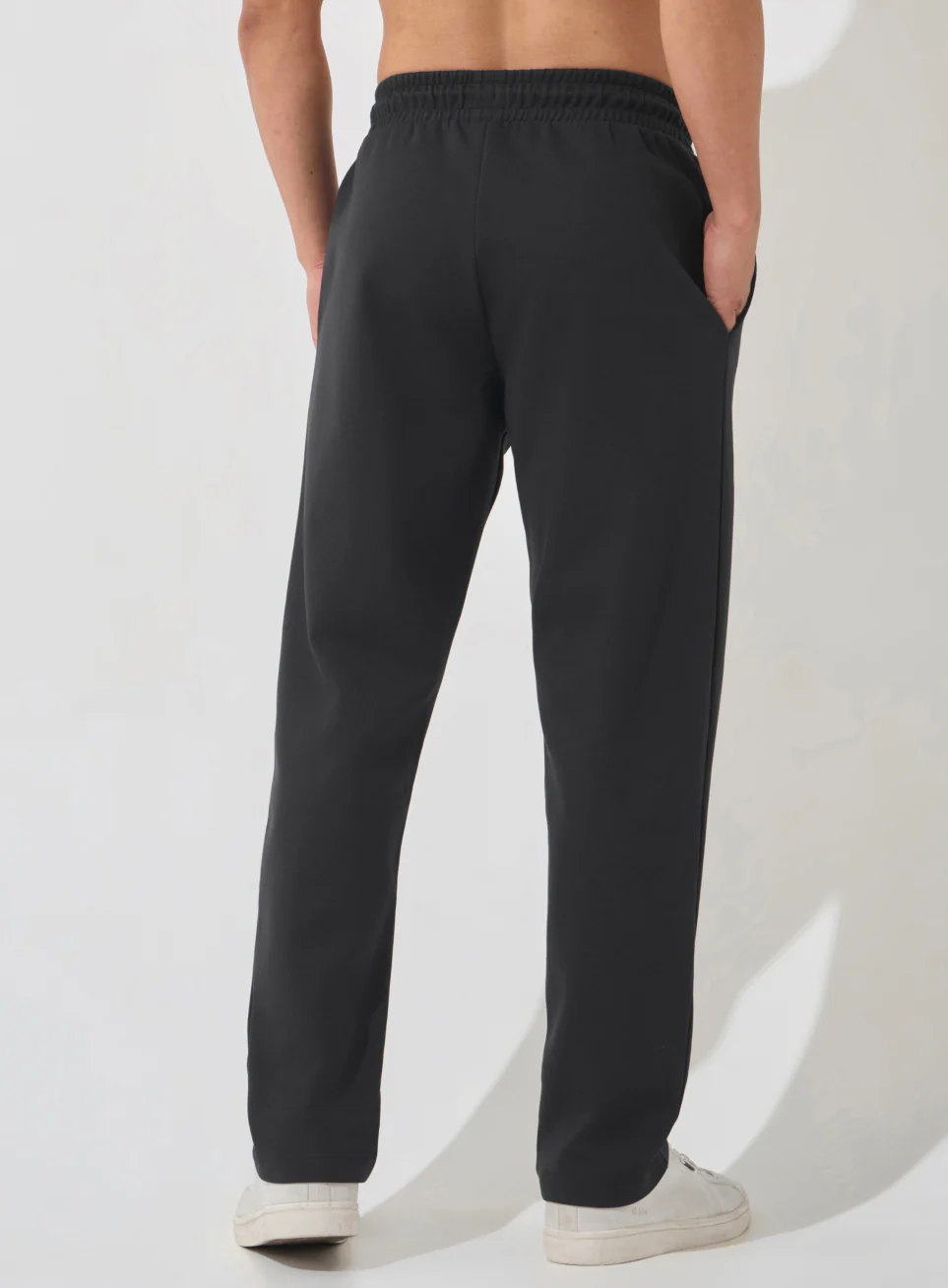 Men's Black Ultra Luxe Classic Trackpants - Image 6