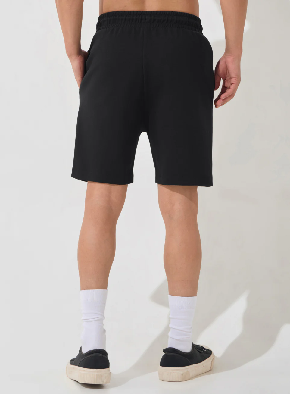Men's Black Ultra Luxe Tailored Shorts - Image 6