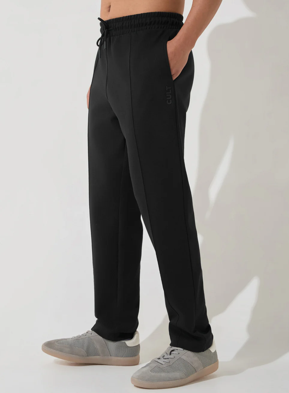 Men's Black Ultra Luxe Tailored Trackpants - Image 5