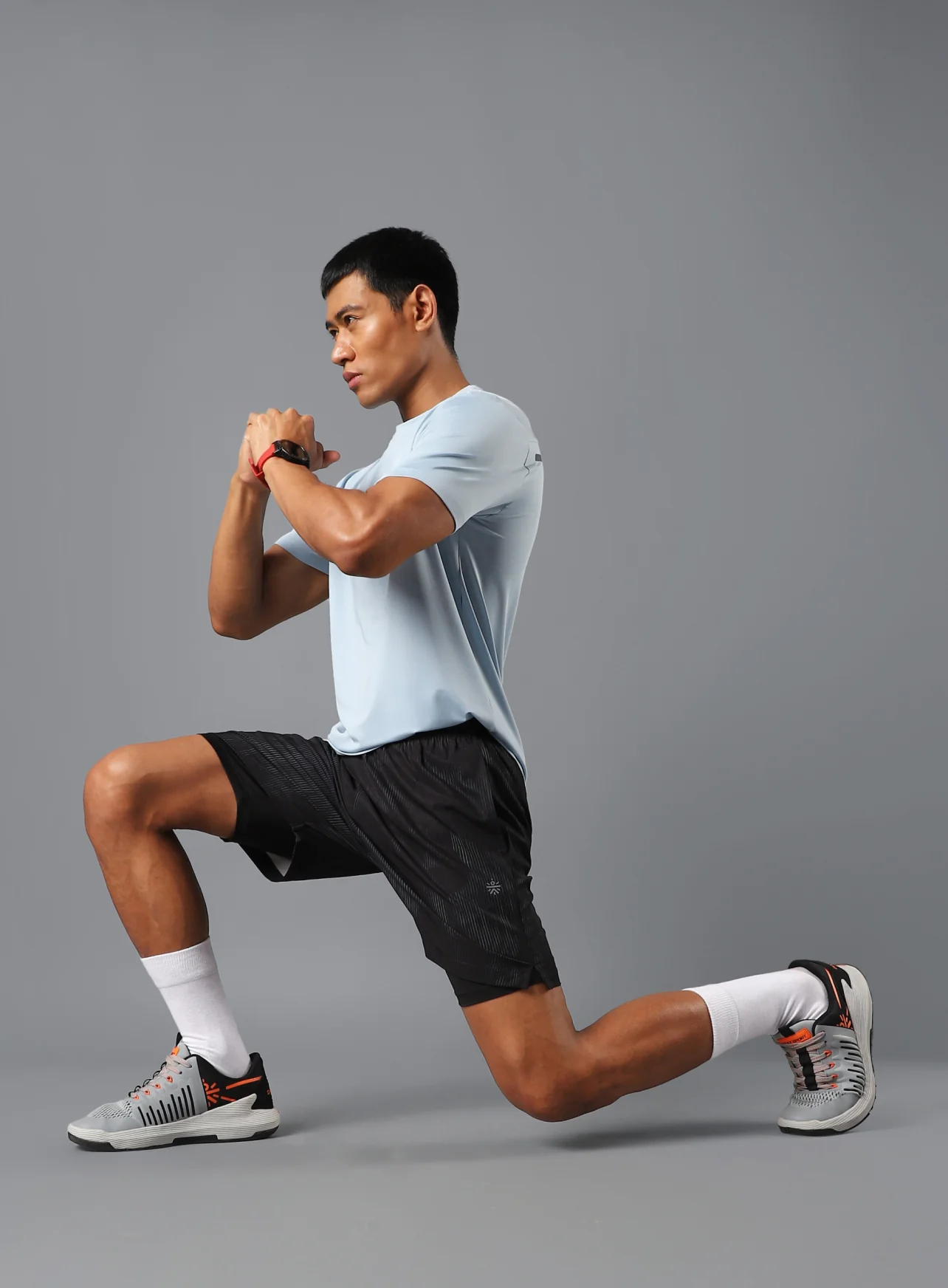 Men's Black Urban Camo Run Built-in Shorts - Image 3