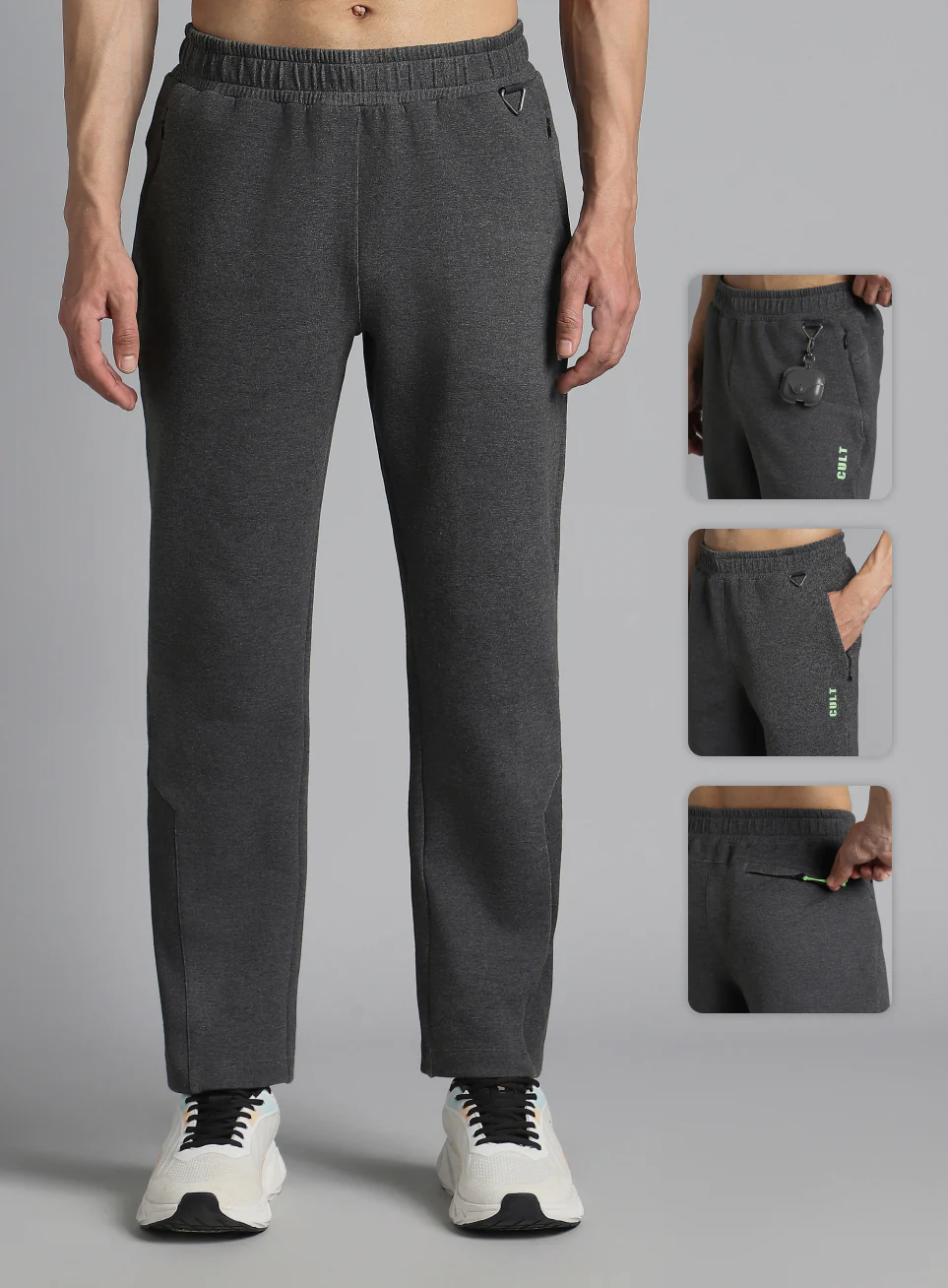 Men's Black Urban Comfort Travel Pants - Image 8