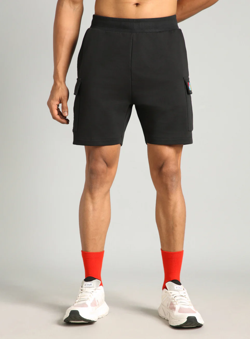 Men's Black Utility Classic Shorts - Image 4