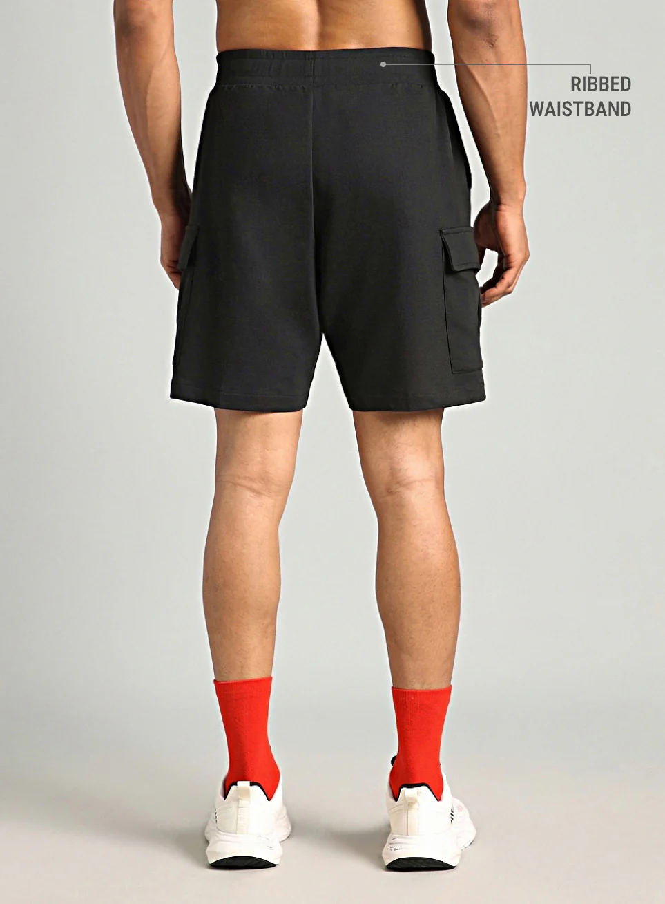 Men's Black Utility Classic Shorts - Image 6