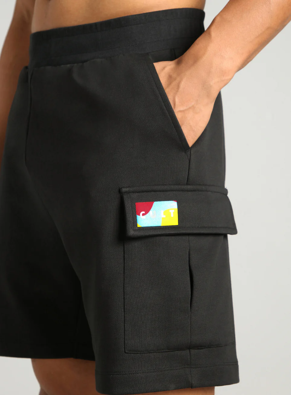 Men's Black Utility Classic Shorts - Image 7
